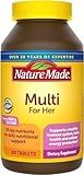 Nature Made Women's Multivitamin Tablets, 300 Count for Daily Nutritional Support