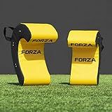 FORZA Rugby Ruck & Roll Pads – Junior/Senior Sizes | Rugby Training Equipment for Clearing/Ball Presentation/Counter Rucking | C-Shape Rugby Tackle Bags (Senior)