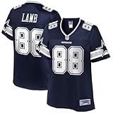 NFL PRO LINE Women's CeeDee Lamb Navy Dallas Cowboys Player Jersey