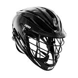 STX Aero Lacrosse Helmet - Black, Black Mask