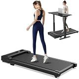 Walking Pad Treadmill for Home - Under Desk Treadmills Mini Portable Walking Running Machine Slim Compact Motorized Electric Treadmill with Adjustable Speed