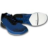 Pyramid Men's Path Lite Seamless Mesh Bowling Shoes - Black/Royal Blue Size 10.5