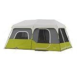CORE 9 Person Instant Cabin Tent | Large Multi Room Family Pop Up Tent for 2 Minute Camp Setup