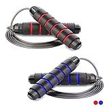 Redify Adjustable Jump Rope,Jump Ropes for Fitness for Men Women