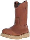 Georgia Boot Wedge Steel Toe Pull On Work Boot, Barracuda Gold, Size 10.5(M)