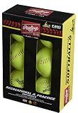 Rawlings | Official League Recreational Softballs | YWCS11 | 11" | 6 Count