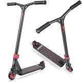 V2 Pro Trick Scooters, Stunt Scooter for Kids Ages 6-12 Years and Teens - Complete Beginner and Intermediate Freestyle BMX Scooter (Red)