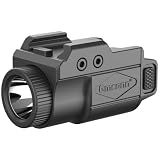 Gmconn 700 Lumen Pistol Light for Picatinny MIL-STD-1913 | Adjustable Rail Mounted Flashlight | Mini Weapon Light with Strobe Mode