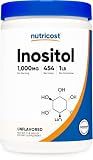 Nutricost Inositol Powder 1LB (454 Grams) - Gluten Free, Non-GMO