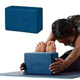 Gaiam Yoga Block, EVA Foam for Balance & Stretch (1 Block, Indigo Ink)
