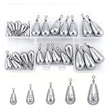 TKHDBF Fishing Weights Sinkers Kit Bass Casting Weights