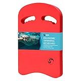 Sunlite Sports Swimming Kickboard with Ergonomic Grip Handles, One Size Fits All, for Children and Adults, Pool Training Swimming Aid, for Beginner and Advanced Swimmers