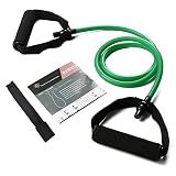 Resistance Bands with Handles, Single Resistance Bands, Exercise Bands with Handles, for Resistance Training, Physical Therapy, Home Workouts, Fitness, Pilates