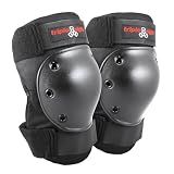 Triple Eight Kneesaver Knee Pads (1-Pair), Black, One Size