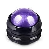 Solacium Manual Massage Roller Ball - Massager and Therapy Tool for Sore Muscles, Shoulders, Arms, Neck, Back, Feet, Body, Deep Tissue, Stiffness, Joint Pain, Stress Relief