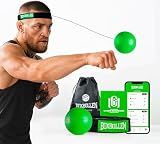 Boxbollen® Boxing Reflex Ball - The Notorious Conor McGregor Limited Edition - App-Connected Punch Counter - Reaction Ball for Hand Eye Coordination Training - Gift for Boxer Athlete, All Ages - Green