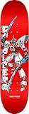 Powell Peralta Steve Caballero Gundam Skateboard Deck, 8.25" x 31.95", Red