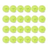Amazon Basics Core Soft Golf Balls, Low Compression, Side Stamp Alignment, 24-Pack, Yellow