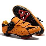 Cycling Shoes for Men Women Compatible with Peloton Bike, Indoor Spin Shoes with Pre-Installed Delta Cleats, Comfortable & Safe Unisex Outdoor Road Cycling Shoes