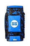 S S Cricket Kit Bag Camo Duffle (Blue)
