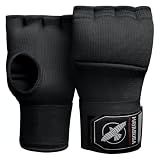 Hayabusa Quick Gel Hand Wrap Boxing Gloves - Black, Medium