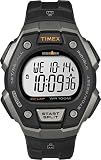 Timex Men's Ironman Triathlon Classic 30 38mm Watch – Gray & Black Case with Black Resin Strap