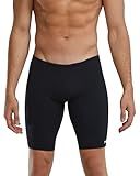 TYR Men's Standard Durafast One Jammer Swimsuit, Black, 36