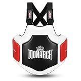 Heavy Hitter Boxing Body Protector As Body Opponent Bag, Muay Thai Belly Pad, Boxing Training Equipment with Multilayer Padding for Pro Gel Protection