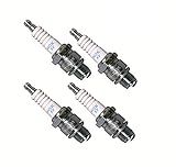 NGK Spark Plug BR8ES For Motorcycle, Marine, ATV and more - Copper Core, Nickel Electrode - Set of 4