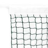 Aoneky Outdoor Replacement Badminton Net, Indoor Standard Regulation Badminton Court Netting Only, 20 x 2.6 ft (Green)