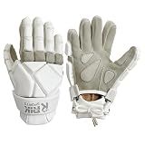 RIK SPORTS Pro- Men Lacrosse Gloves – High - Density Padding, Enhanced Grip, Quick-Drying, Protective fit with an Extended Cuff, Flexible, and Lightweight Design.