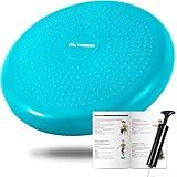Trideer Wobble Cushion Core Balance Disc, Flexible Seating for Classroom Elementary, Wiggle Seat for Sensory Kids, Balance Pad with Inflation Pump