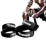 TAVIEW Occlusion Bands,4 Pack (2 Bicep Bands,2 Leg Bands), Comfortable Elastic Bands for Blood Flow Restriction Training and Fast Muscle Growth Without Lifting Heavy Weights, Black