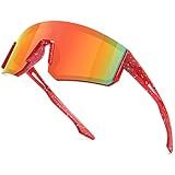 SEKKAF Youth Baseball Sunglasses for Boys Girls Age 6-12 Softball Cycling Sports Sunglasses for Kids Lightweight Frame