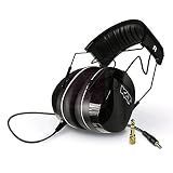 KAT Percussion KTUI26 Ultra Isolation Headphones,Black, 10.8 oz