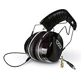 KAT Percussion KTUI26 Ultra Isolation Headphones,Black, 10.8 oz