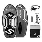 Spatium Hydrofoil Board for Surfing Inflatable Surfing Wing Foil Board Surf Hydrofoil Surfboard Dark Grey 145L Without Foil