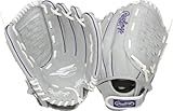 Rawlings | Sure Catch Series Fastpitch Softball Glove | Purple/Grey/White | RHT | 12'