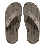 MALIDA Mens Flip Flops Non-Slip Bathroom Shower Shoes Waterproof Cushion foam Indoor and Outdoor Thong Sandals,Armygreen US 10