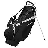 Powerbilt TPS Dunes 14-Way Black/Black Golf Stand Bag