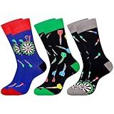 Jeasona Darts Gifts for Men Darts Socks Men Funny Birthday Gifts