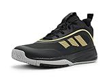 Adidas Men's Own The Game 3.0, Black/Gold Metallic/Solid Grey, 8