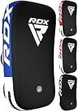 RDX Muay Thai Pad for Training, Curved Kickboxing Kicking Strike Shield, Coaching Kick Boxing, MMA, Martial Arts, Karate, Taekwondo, Punching, Foot, Knee and Elbow Target (One Pad Only)