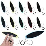 Clofiak 10Pcs Mini Finger Surfboard, Finger Surf Board, Surfing Wind