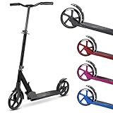 BOLDCUBE Big 2 Wheeler | Scooter for Kids & Teens Ages 7+ Years | Play & Commute | Front Suspension Fit with 200MM Wheels | Height Adjustable 86 to 111 cm