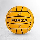 FORZA Water Polo Training Ball | Durable & Impact-Resistant Ball with Grip+ Technology - Suitable for All Ages (Size 3, Pack of 1)