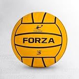 FORZA Water Polo Training Ball | Durable & Impact-Resistant Ball with Grip+ Technology - Suitable for All Ages (Size 3, Pack of 1)
