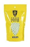 Elite Force Tracer BBS Glow-in-The-Dark 6mm Airsoft Ammo, 1000 Ct, 0.25g
