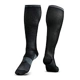 CHAMPRO Hockey Base Layer Sock, Adult Large, Black