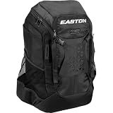 Easton | Walk-Off NX Backpack Equipment Bag | Baseball & Fastpitch Softball Bag | Black